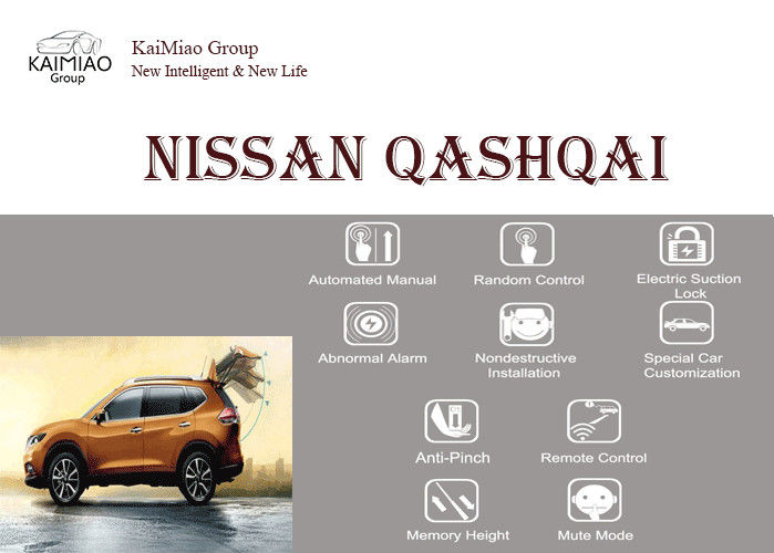 Nissan Qashqai Automatyczny Zestaw Podnoszenia Tylnej Klapy Łatwo Do Sterowania, Auto Części Zamienne