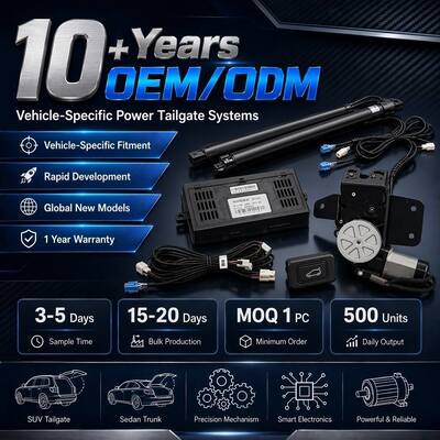 For Seat Leon Electric Power Tailgate Lift with Anti-Pinch & Height Memory