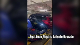 Modernizacja tylnej klapy Seata Leona z napędem elektrycznym